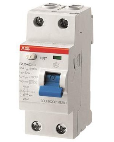F202 AC-40/0,03 (2CSF202001R1400). Выключатель дифференциального тока (УЗО). ABB в Березниках