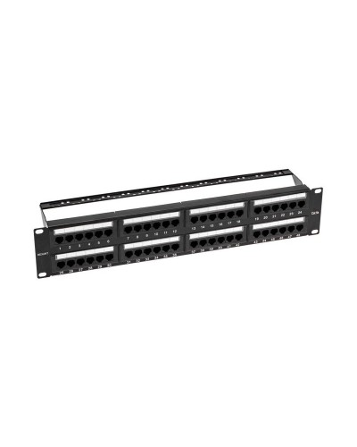 Панель коммутационная с кабельными органайзерами 19", 2U, 48 портов, UTP, RJ-45, CAT 5e REXANT PRO (02-0032): Патч-панель 19" в Березниках