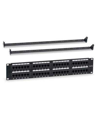 WR-PL-48-C5E-D. Патч-панель 19. WRLine в Березниках